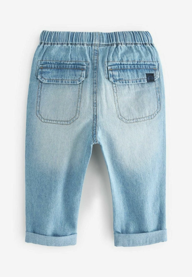 Next Kinder Jeans Tapered Fit - Denim Light Wash – Bild 5