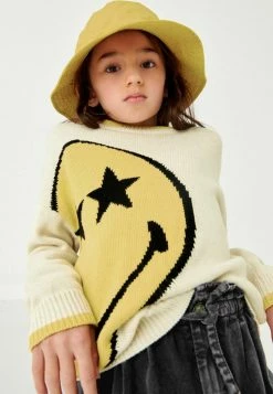 Next Kinder WORLD - Strickpullover - Yellow