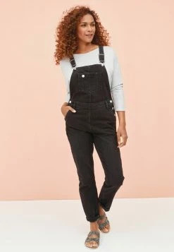 Next Damen Latzhose - Black