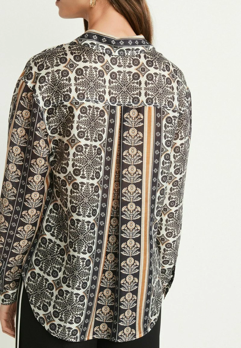 Next Damen LONG SLEEVE UTILITY - Hemdbluse - Black Geo Print – Bild 2