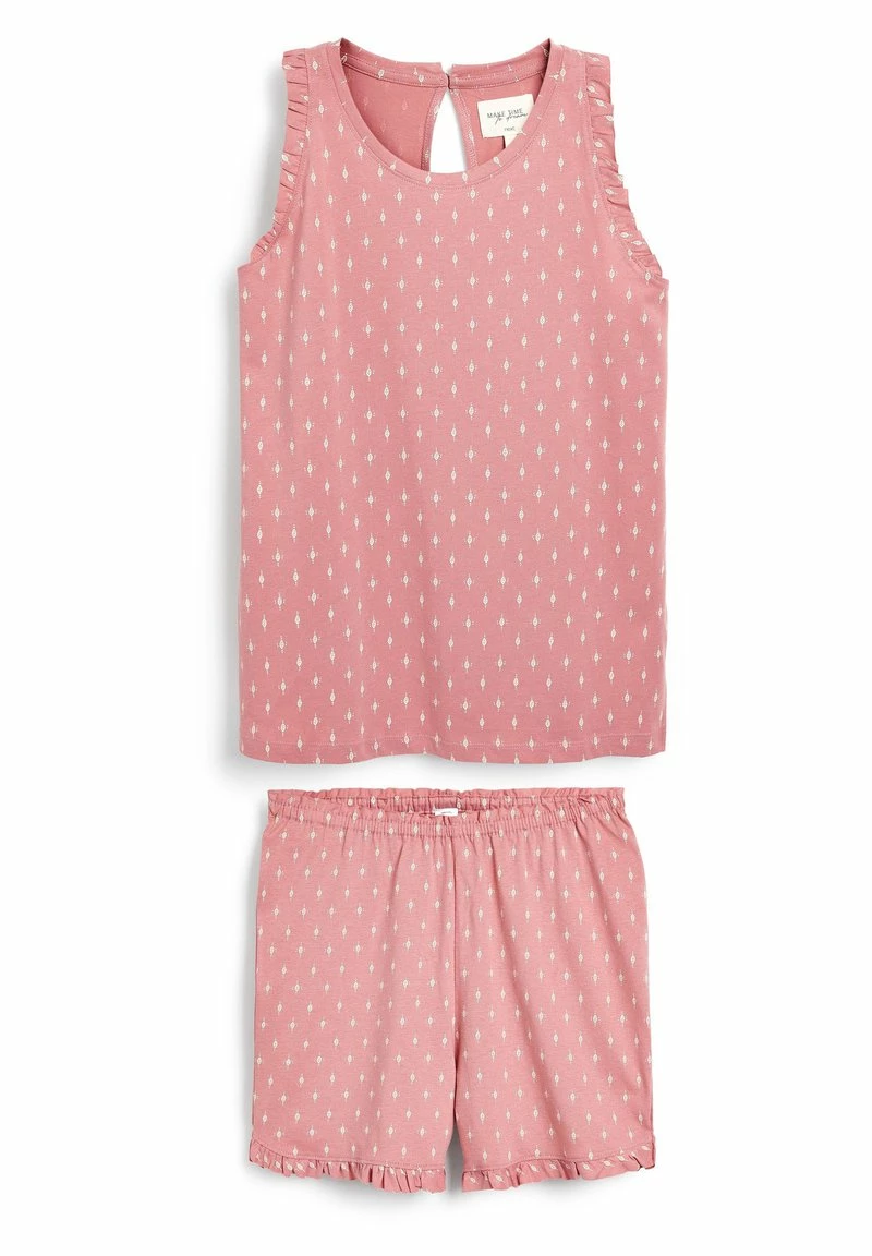 Next Damen SET - Nachtwäsche Set - Rose Pink Geo – Bild 6