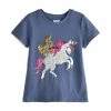 Next Kinder SEQUIN SHORT SLEEVE - T-Shirt Print - Blue