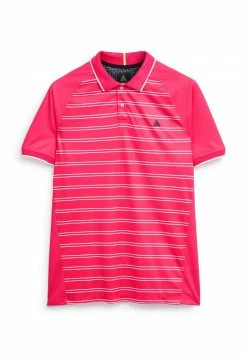 Next Herren Poloshirt - Pink Stripe