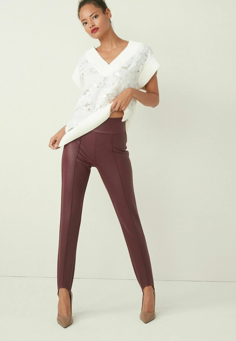 Next STIRRUP - Leggings - Hosen - Berry | Damen