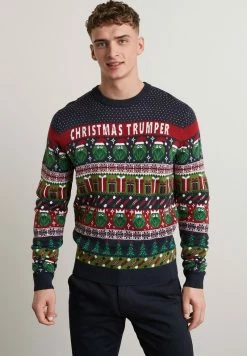 Next Herren CHRISTMAS - Strickpullover - Multicoloured