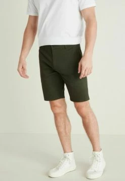 Next Herren SLIM FIT - Shorts - Dark Green