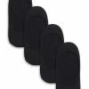 Next Damen CUSHION SOLE 4 PACK - Füßlinge - Black