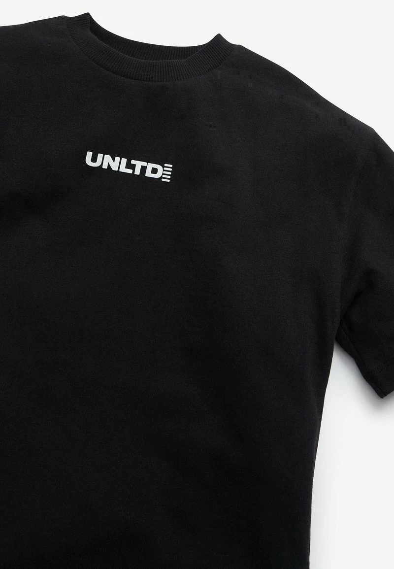 Next Kinder T-Shirt Basic - Black – Bild 3