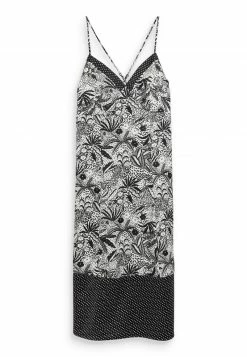 Next Damen CELIA BIRTWELL - Nachthemd - Black White Floral