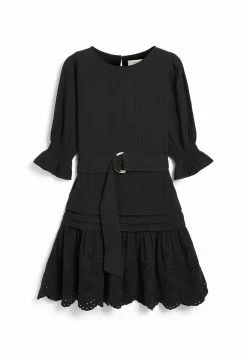 Next Damen PUFF PINTUCK - Freizeitkleid - Black
