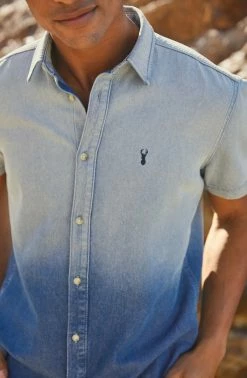 Next Herren Hemd - Blue