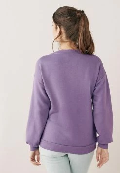 Next Damen GRAPHIC - Sweatshirt - Purple Heart