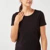 Next T-Shirt Basic - Black | Damen