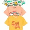 Next 3 PACK OVERSIZED - T-Shirt Print - Multi Campervan | Kinder