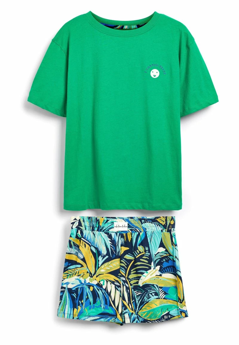 Next Damen SET - Nachtwäsche Set - Green Blue Leaf Print – Bild 5