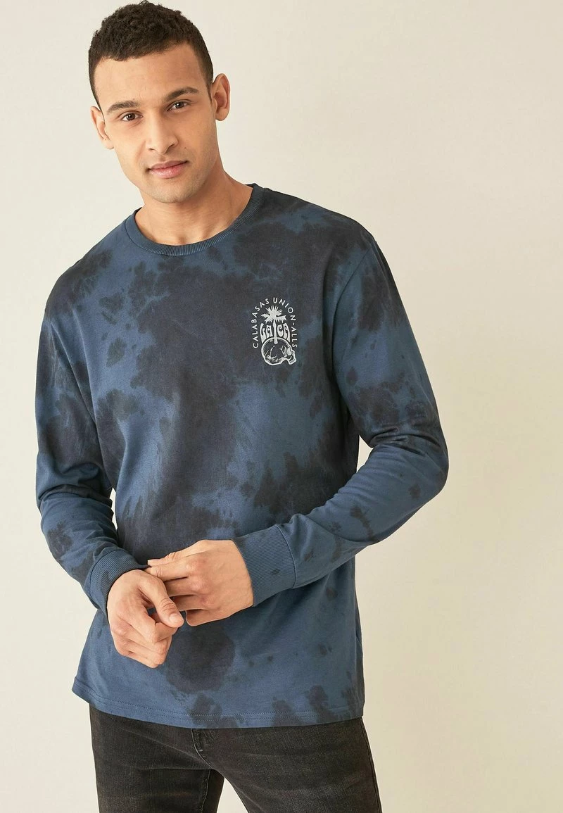 Next Herren BOXY - Langarmshirt - Black