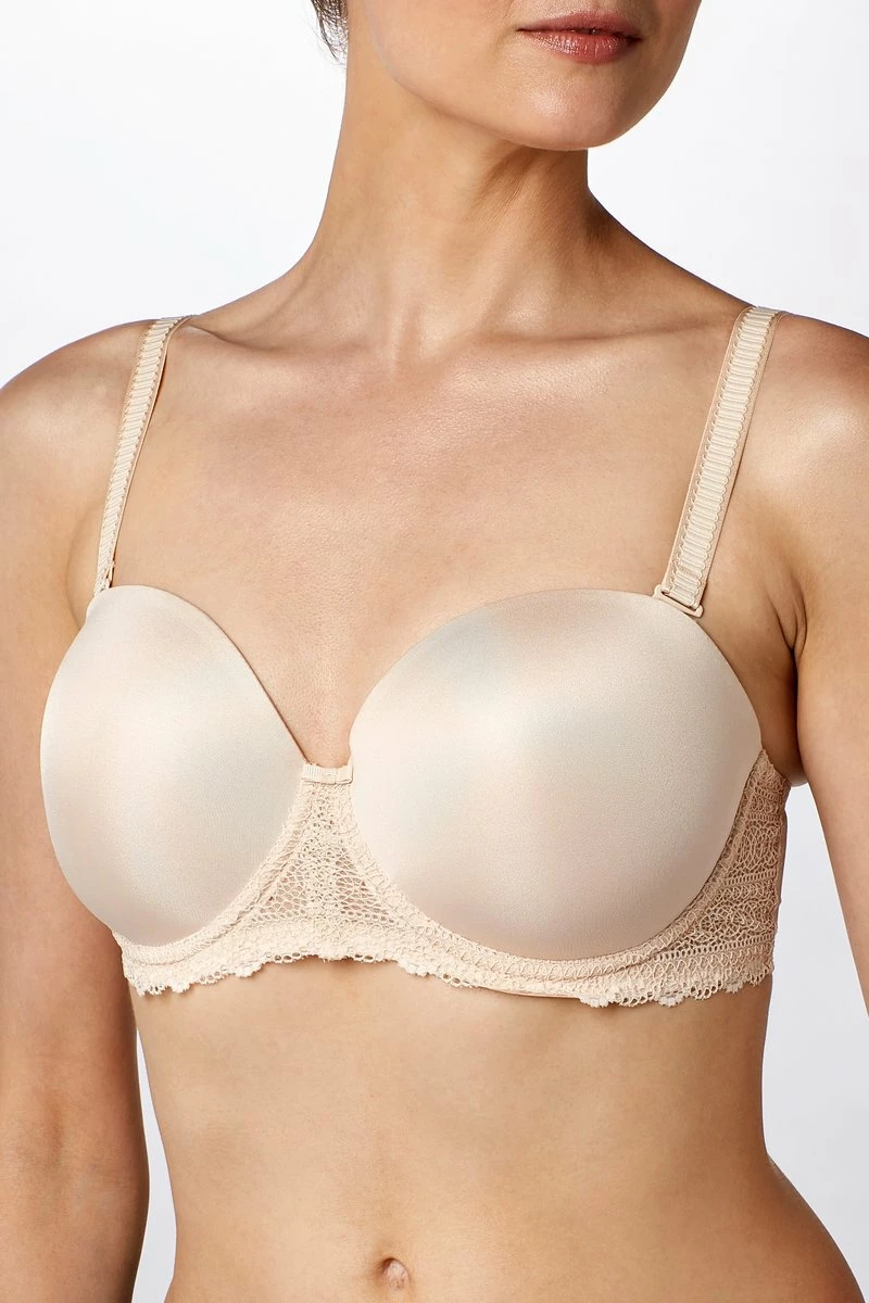 Next Trägerloser/variabler BH - Beige | Damen