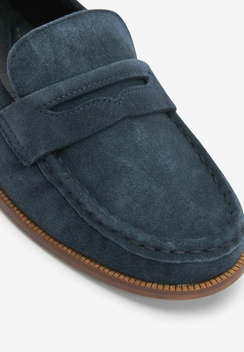 Next Damen MOCCASIN - Slipper - Navy Blue Suede – Bild 4