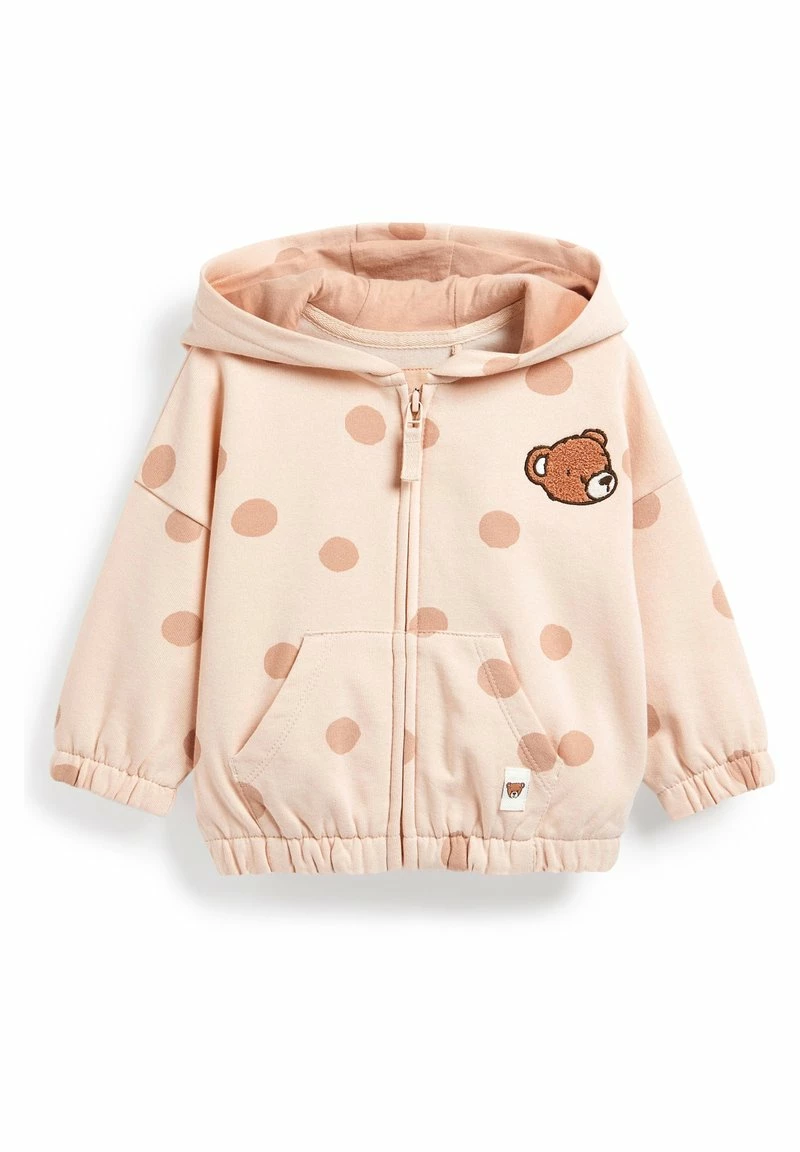 Next Kinder SOFT TOUCH - Kapuzenpullover - Cream Teddy Bear Spot – Bild 5