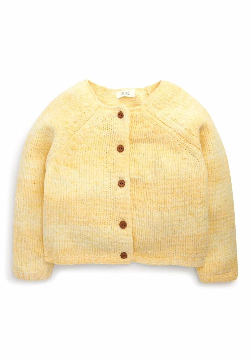 Next Kinder CHENILLE - Strickjacke - Yellow – Bild 3