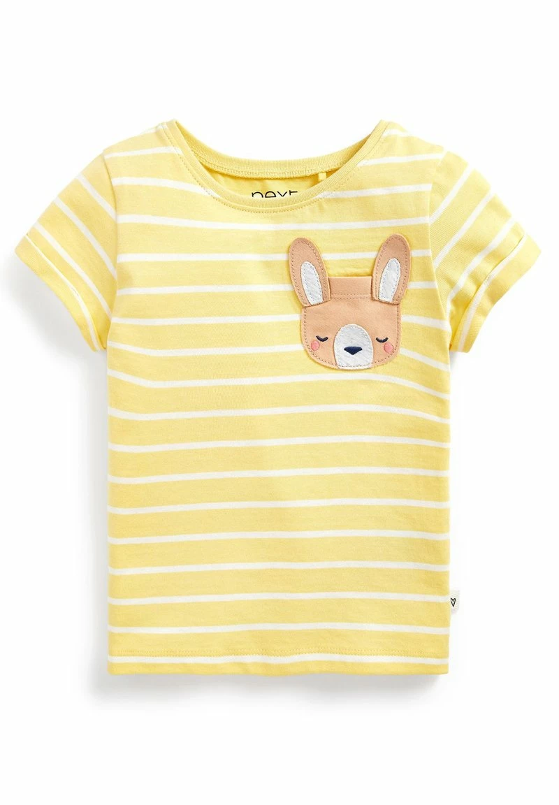 Next Kinder EMBROIDERED - T-Shirt Print - Yellow
