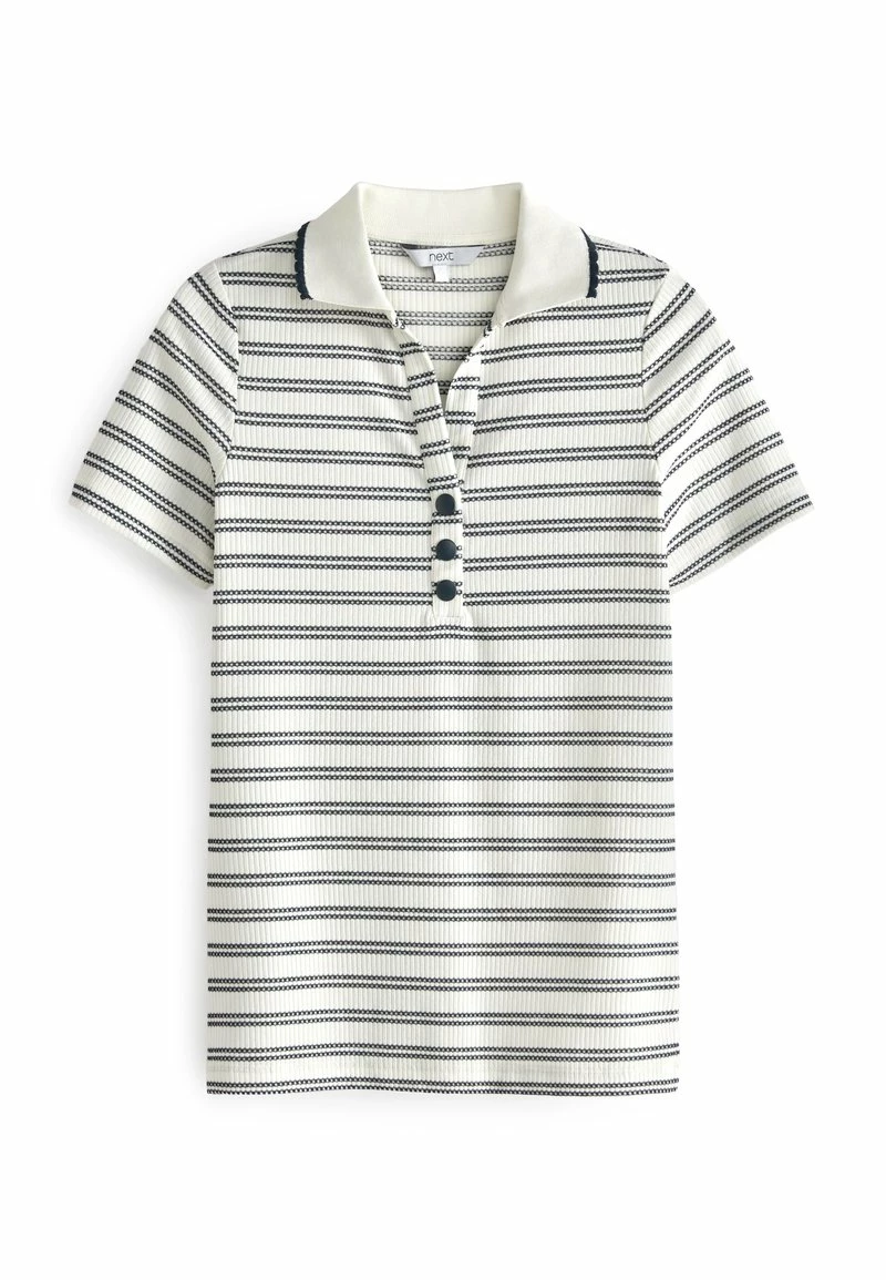 Next Damen Poloshirt - Navy Blue Stripe – Bild 3