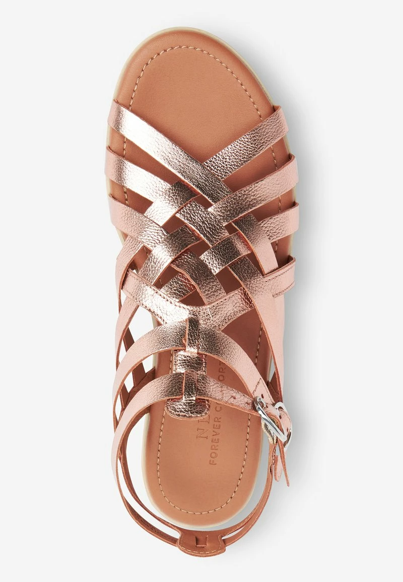 Next Damen Keilsandalette - Rose Gold Coloured – Bild 2