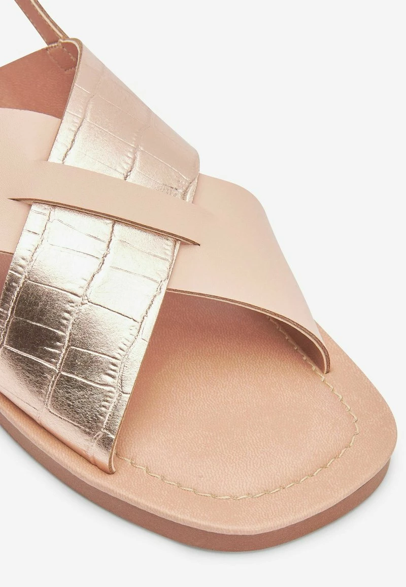 Next Damen Riemensandalette - Rose Gold Tone – Bild 3