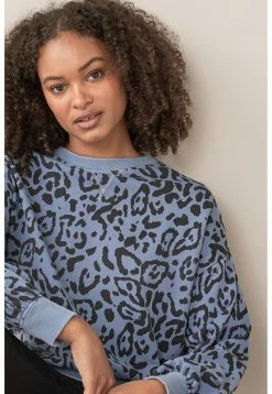 Next Damen Sweatshirt - Blue