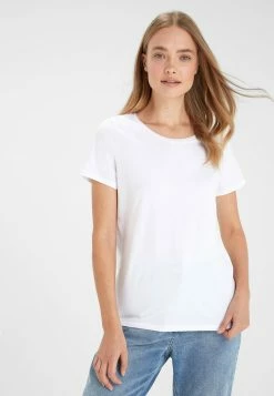 Next Damen T-Shirt Basic - White