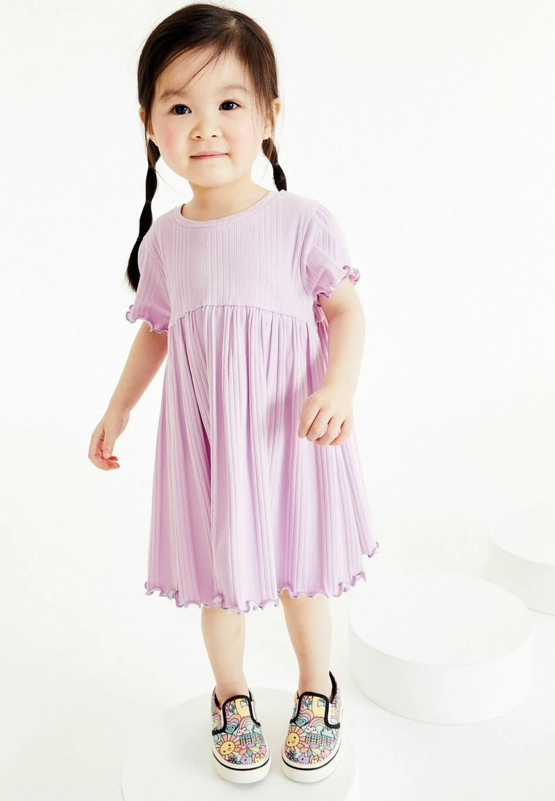 Next Kinder Jerseykleid - Purple