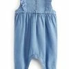 Next Kinder FRILL - Jumpsuit - Denim Blue