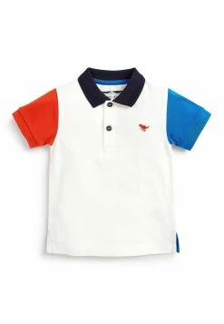 Next Kinder SHORT SLEEVE HOTCH POTCH - Poloshirt - White