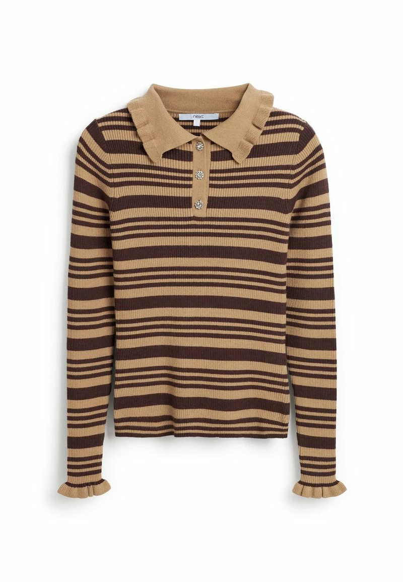 Next Damen Poloshirt - Camel – Bild 5