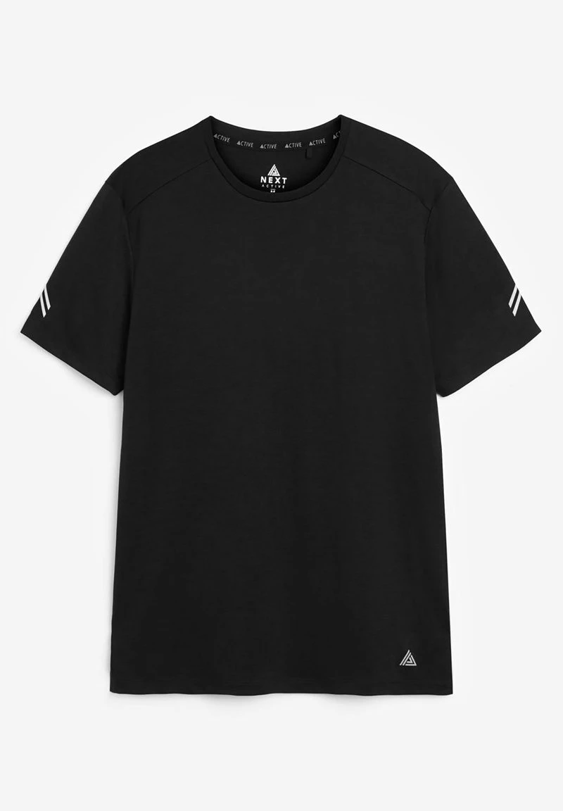 Next Herren ACTIVE - T-Shirt Print - Black – Bild 4