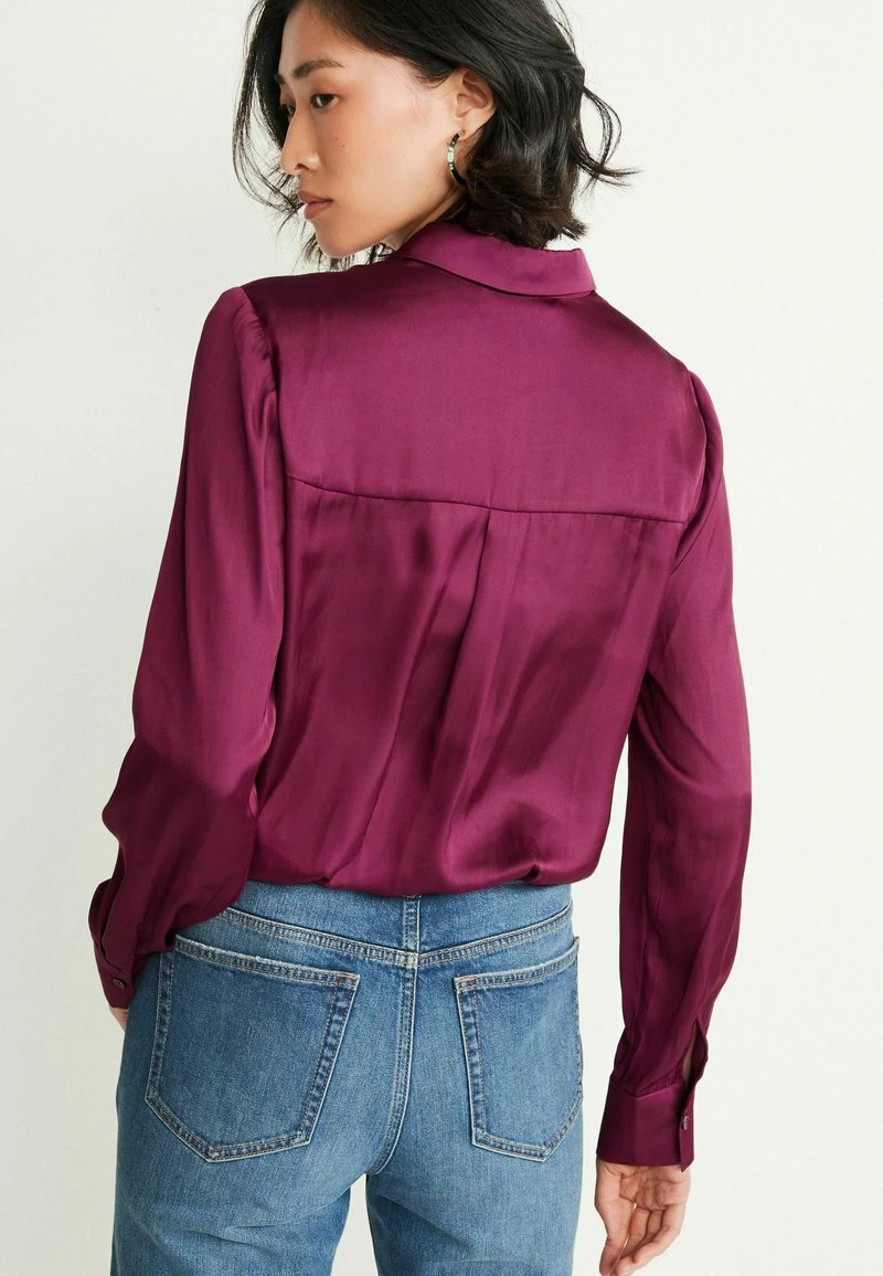 Next Damen LONGSLEEVE - Hemdbluse - Pink – Bild 2