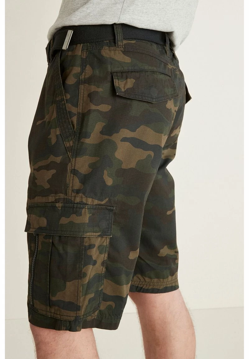 Next Herren RIPSTOP - Shorts - Khaki Green Camo – Bild 4