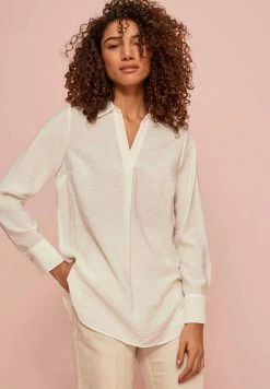 Next Damen LONG SLEEVE - Bluse - Ecru White