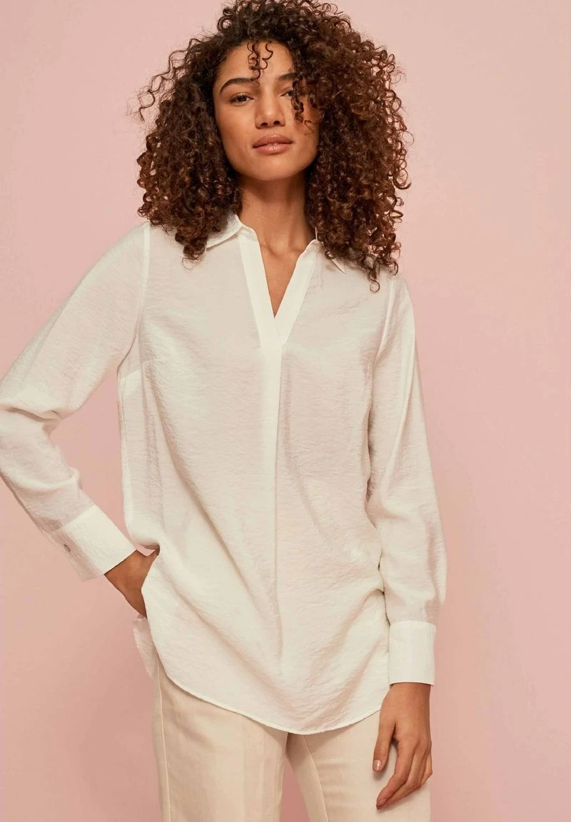 Next Damen LONG SLEEVE - Bluse - Ecru White