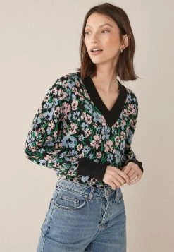 Next Strickpullover - Floral | Damen
