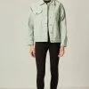 Next Damen OVERSIZED - Jeansjacke - Sage Green