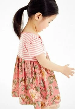 Next Kinder Jerseykleid - Pink Floral Character