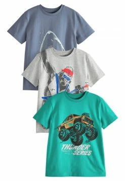 Next Kinder 3 PACK SHORT SLEEVE - T-Shirt Print - Blue Graphics