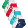 Next 7 PACK RICH TRAINER - Socken - White Blue Red Star | Kinder
