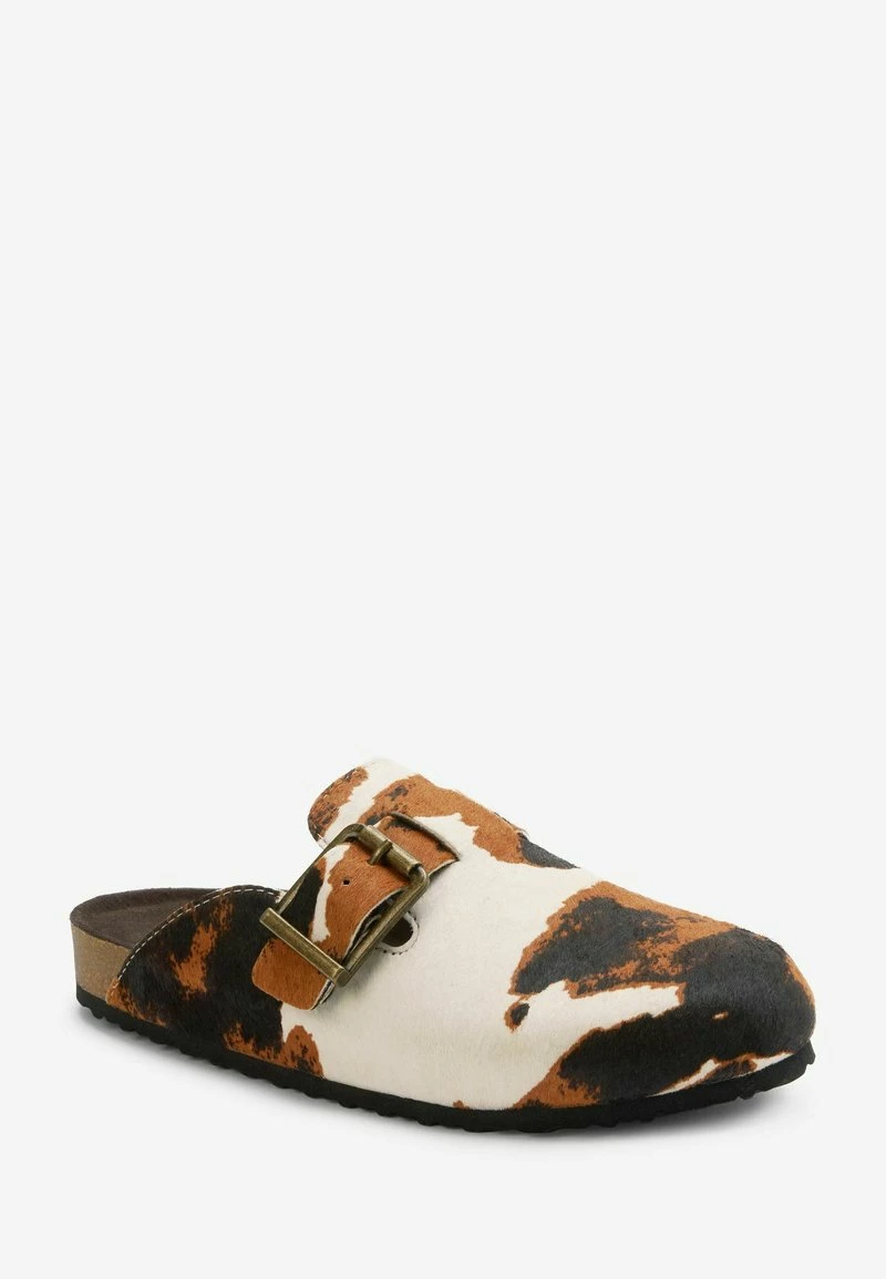 Next Kinder Pantolette Flach - Animal Print Leather Premium – Bild 2