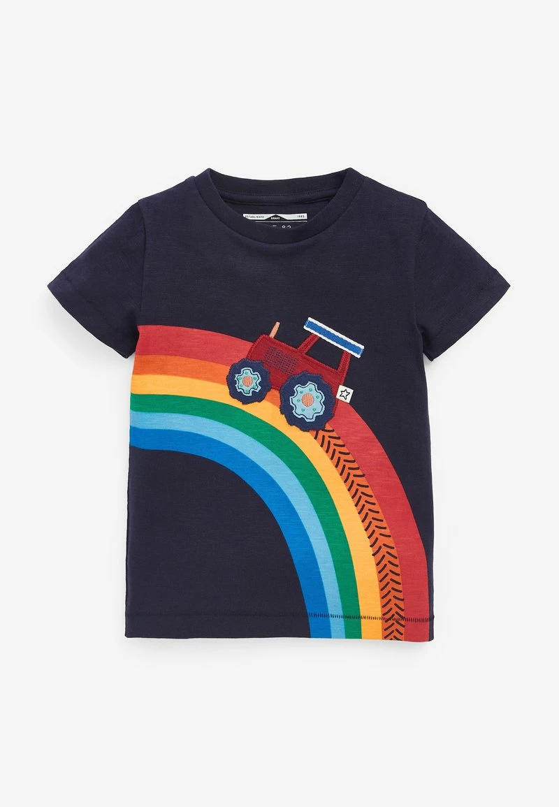 Next Kinder 3 PACK - T-Shirt Print - Mottled Light Blue – Bild 3