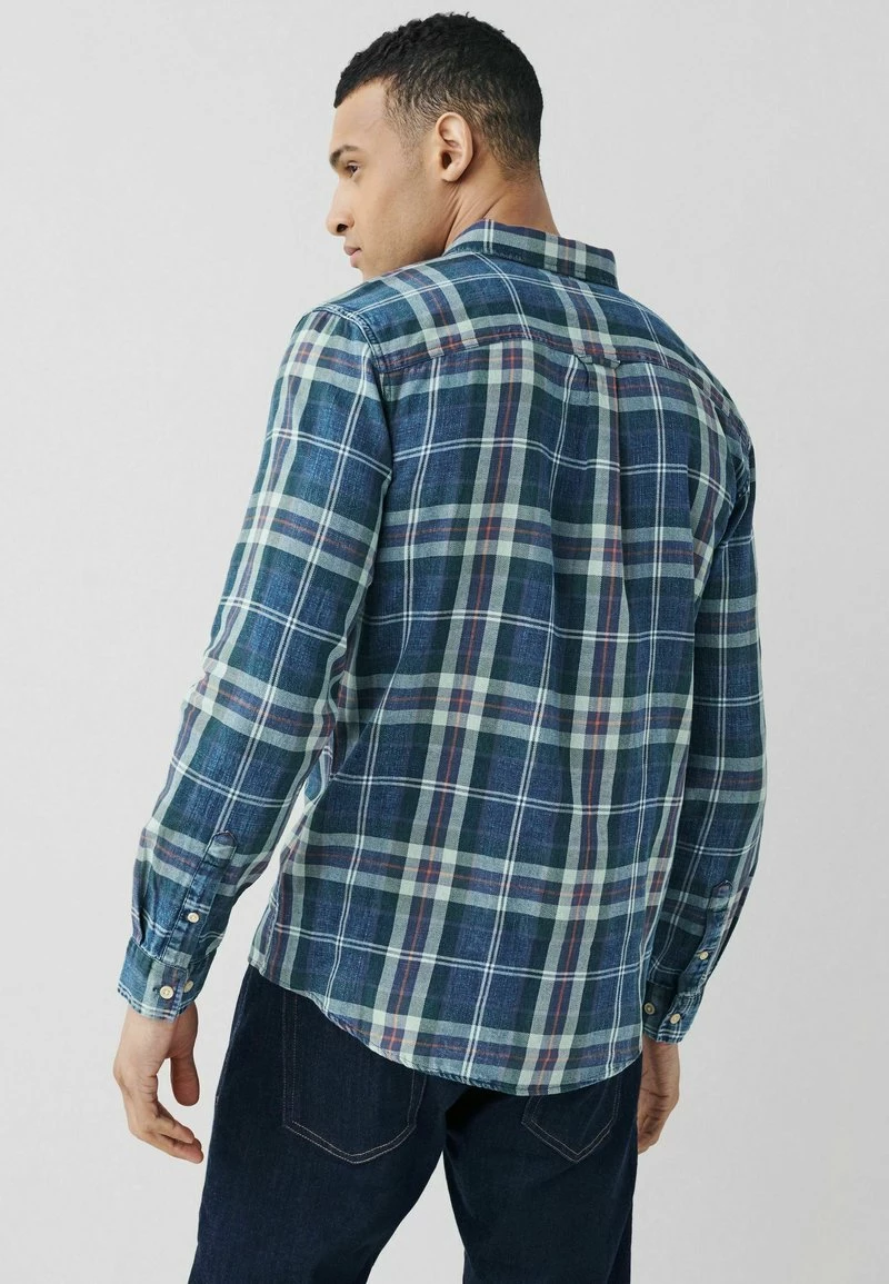 Next Herren WESTERN - Hemd - Blue /green Check – Bild 3