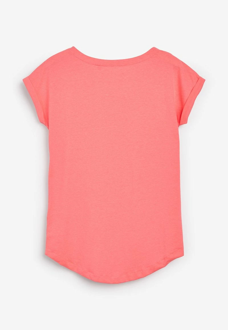 Next Damen T-Shirt Basic - Mottled Pink – Bild 2