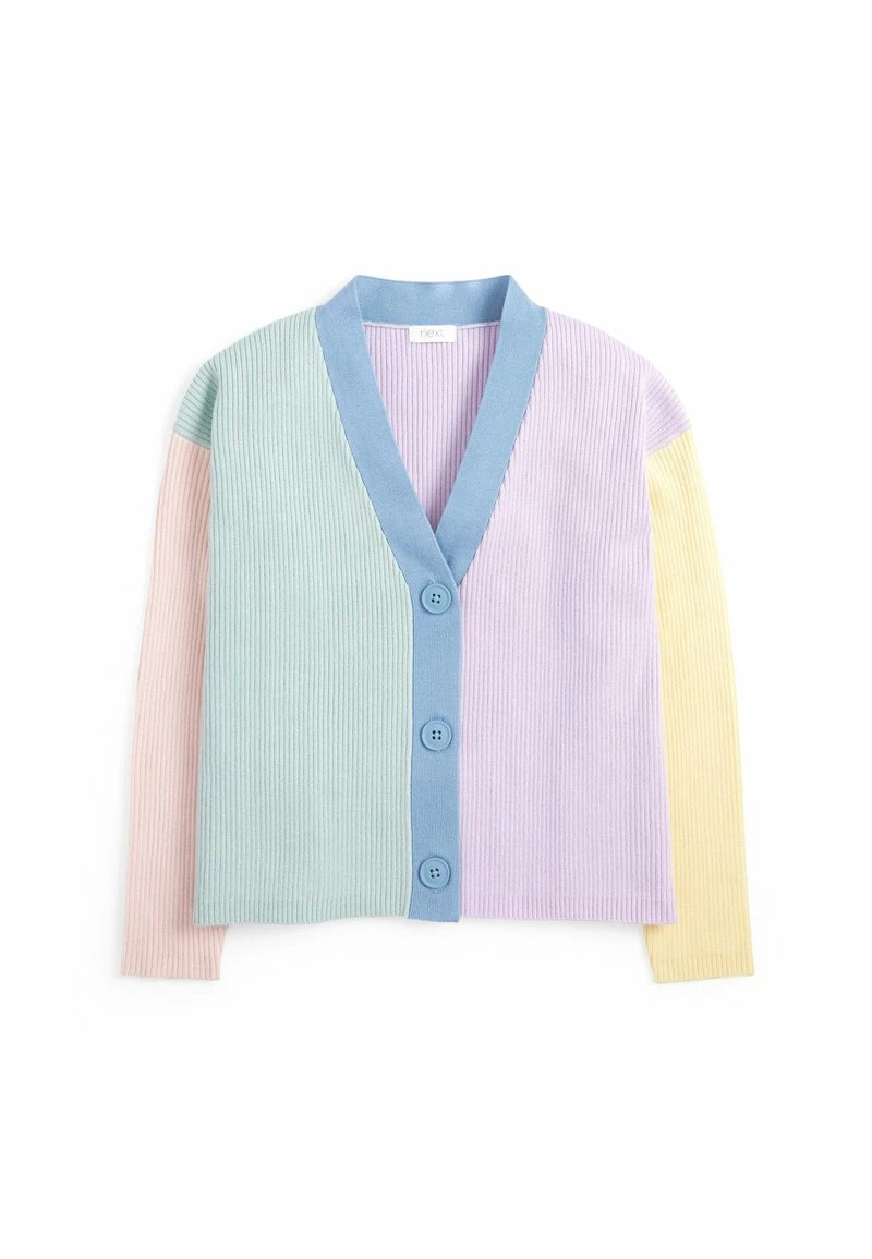 Next Kinder COLOURBLOCK - Strickjacke - Multi Coloured