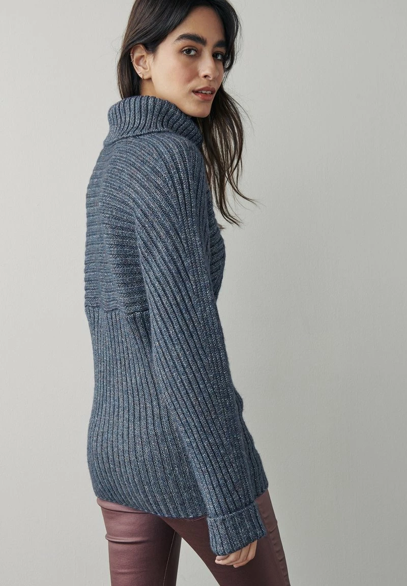 Next ROLL NECK DETAIL - Strickpullover - Blue | Damen – Bild 2